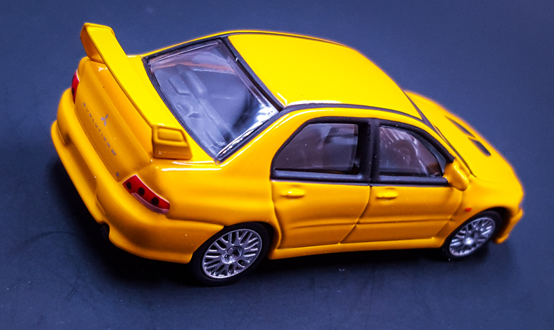Illustration for article titled LaLD Car Week: Land of the Rising Sunday - AUTOart Mitsubishi Lancer Evolution VII 1/64